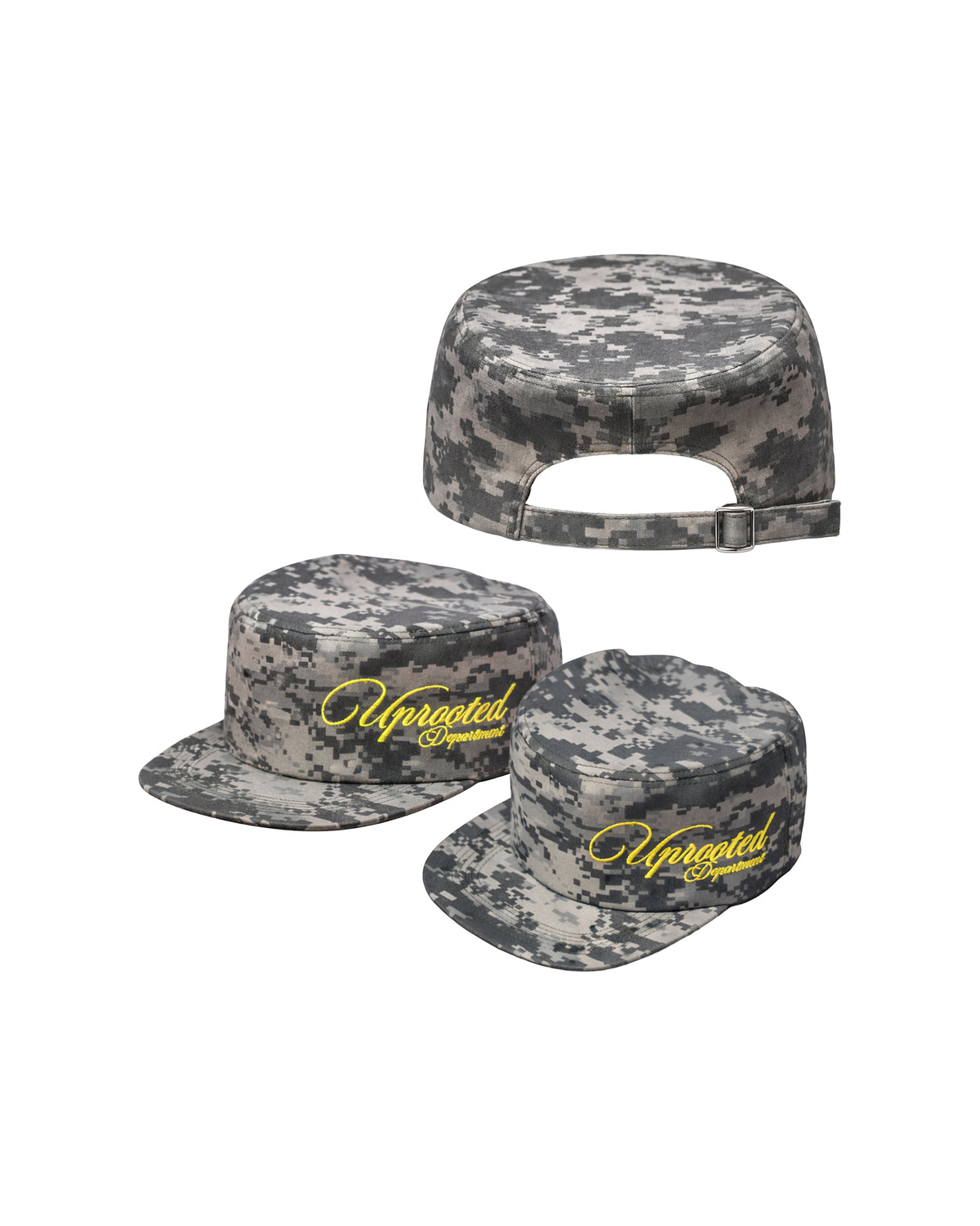 "MOSS" FLAT TOP PILLBOX CAP
