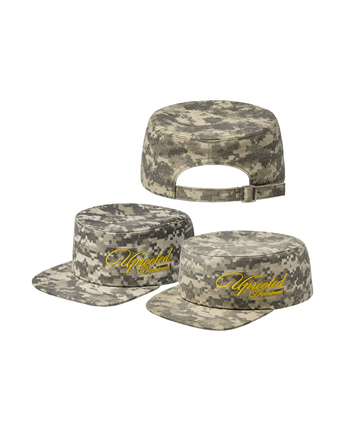 "DESSERT" FLAT TOP PILLBOX CAP