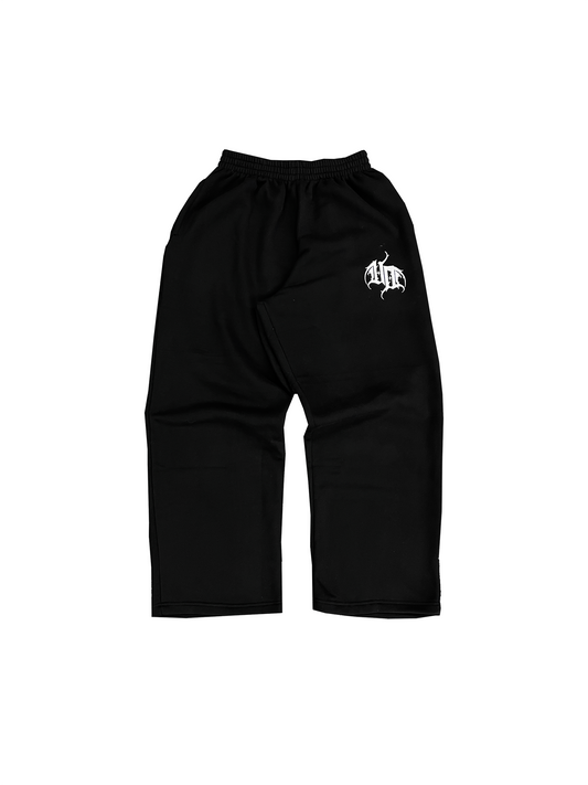 SIGNATURE PLAIN "BAGGY SWEAT PANTS" PHANTOM BLACK