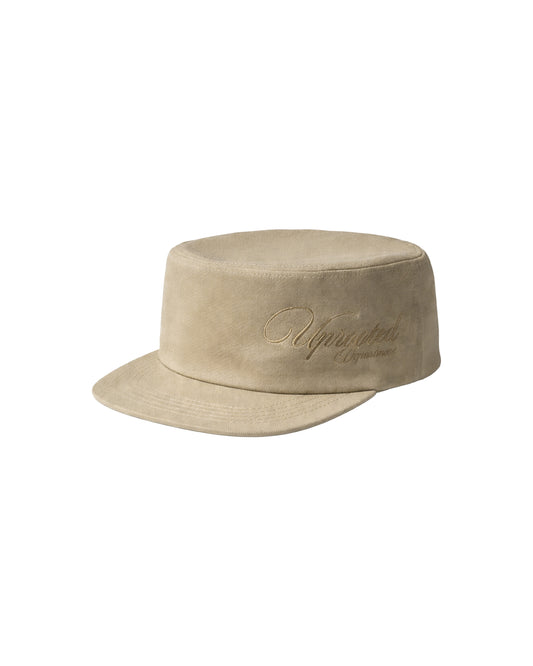 "SANDSTONE" FLAT TOP PILLBOX CAP