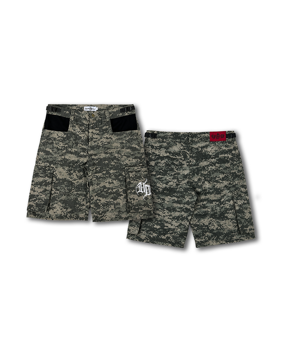 "Moss" Wide Leg Cargo Shorts